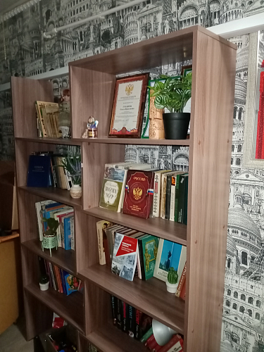 Стеллаж 1 венге раздвинутый фото покупателя 2